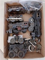 Box Early Cast Iron Key Wind Locomotives & Parts