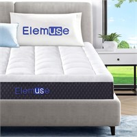 ELEMUSE 5 Gel Memory Foam Mattress + Pillowtop