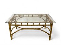 Bamboo Table Attributed to McGuier