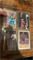 Shaq and Kareem Gold Scottie Pippen Grant Hill rc