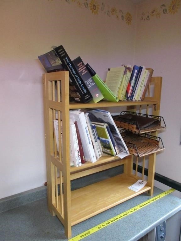 Bookshelf w/ books