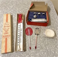 Vintage Chaney & Springfield Thermometers and