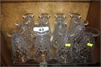 12 Fostoria Footed Goblets