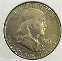 1963D Franklin Half Dollar