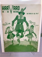 Harvard v William & Mary 10-10-42 football program