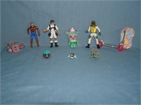 Group of collectible toys