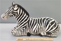 Art Pottery Italian Zebra Figure