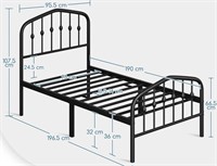 Yaheetech Twin Bed Frames Metal Platform Bed w
