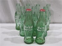 9 Coca Cola Bottles From China