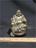 Silver stone Buddha