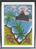 Mathias Kauage, "Eruption of the Manam Volcano."