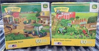 Two John Deere Johnny Tractor & Friends Puzzles
