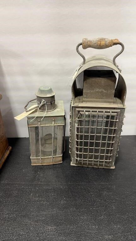 2 SHIP LANTERNS