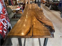 Live edge table from The Corral