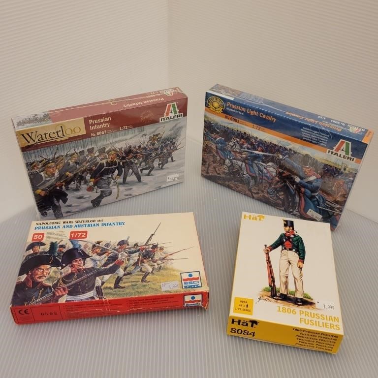 Vintage Prussian Toy War Figures