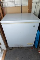 White GE Freezer