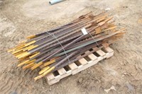 Approx (100) 5.5FT Fence Posts
