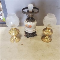 13" H Candle Lamps
