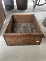 Antique wooden crates