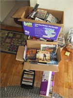 Assorted lot of movies and music