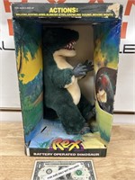 S.R.M Co. Rex Dinosaur battery operated toy