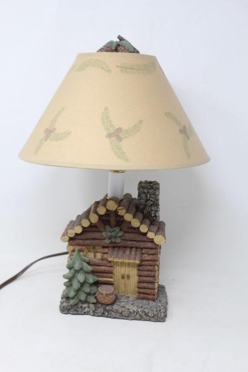 Rustic Log Cabin Lamp, Rustic Lamp Shades For Cabins