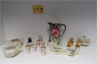 Vintage S&P Shakers, Pitcher & More