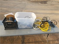 Misc. Cables, Cords, clamps, Antenna, DTV box
