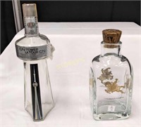 2 Liquor Bottles - CN Tower Whisky Vintage 1970  &