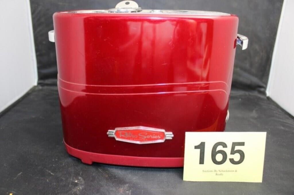 RETRO SERIES HOT DOG & BUN COOKER, WORKS