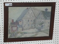 Painting of Ephrata Cloister
