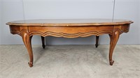 Hammary Oval Wooden Coffee Table