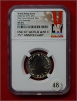 2020 W Weir Farm Quarter NGC MS66 Privy Mark