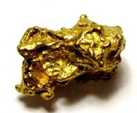 1.55 gram Natural Alluvial Gold Nugget
