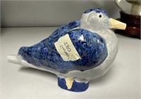 Wolfe Pottery Glazed Seagull