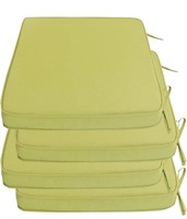 NEW $100 Patio Chair Cushions 4PK Light Green
