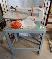 Rigid scroll saw with stand