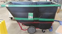 Rubbermaid used commercial trash cart max load
