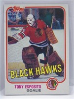 1981-82 Topps Tony Esposito #11