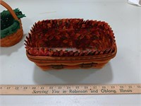 Longaberger Baskets, with liners.  One with