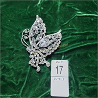 Fashion Stoned Butterfly Pin