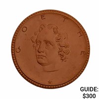 Goethe Uncirculated Clay Coin
