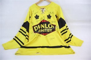 Dunlop Whitby Team Signed Jersey