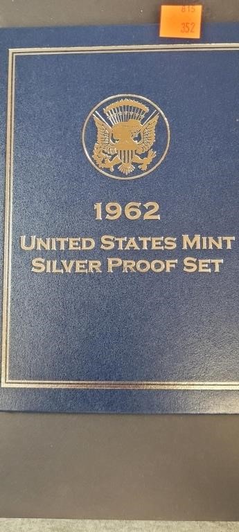 1962 United States Mint Silver Proof Set