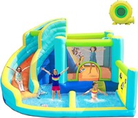 USED-FBSPORT Inflatable Bounce House, Air Bounce H