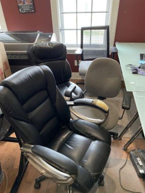 (4) OFFICE CHAIRS