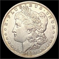 1891-O Morgan Silver Dollar NEARLY UNCIRCULATED