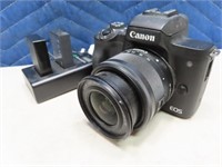 CANON m50 EOS Beautiful Digital Camera + 3battery