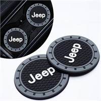 Car Cup Holder Coasters 2PCS for Jeep