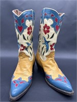 Montana Ladies Cowboy/Western Style Boots, 6.5B